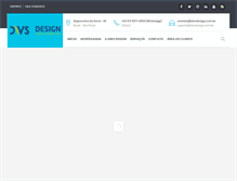 Tablet Screenshot of dwsdesign.com.br